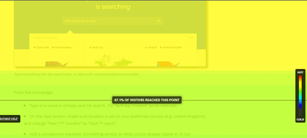 Heat Map Scroll Mapping