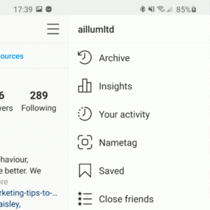 Instagram Insights Access