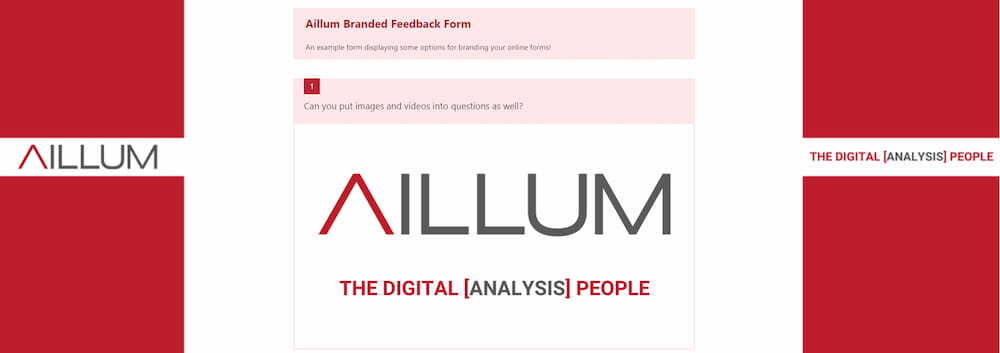 Aillum Branded Form