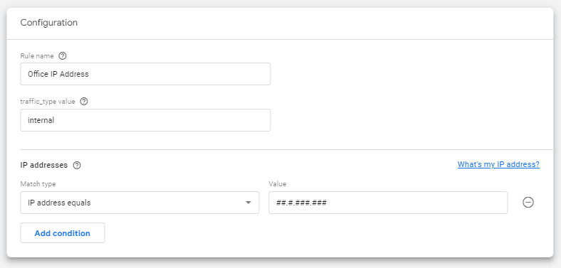 IP Filter Set Up in Google Analytics 4