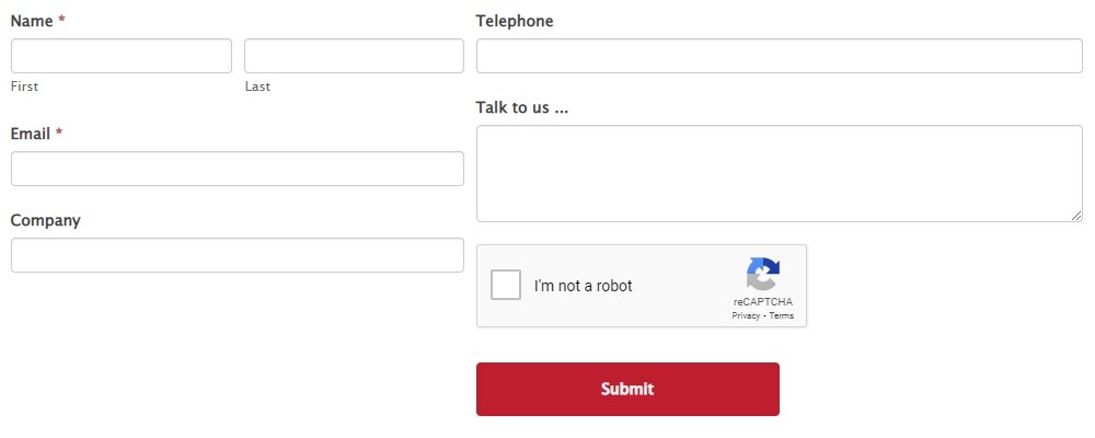 Contact Form Example